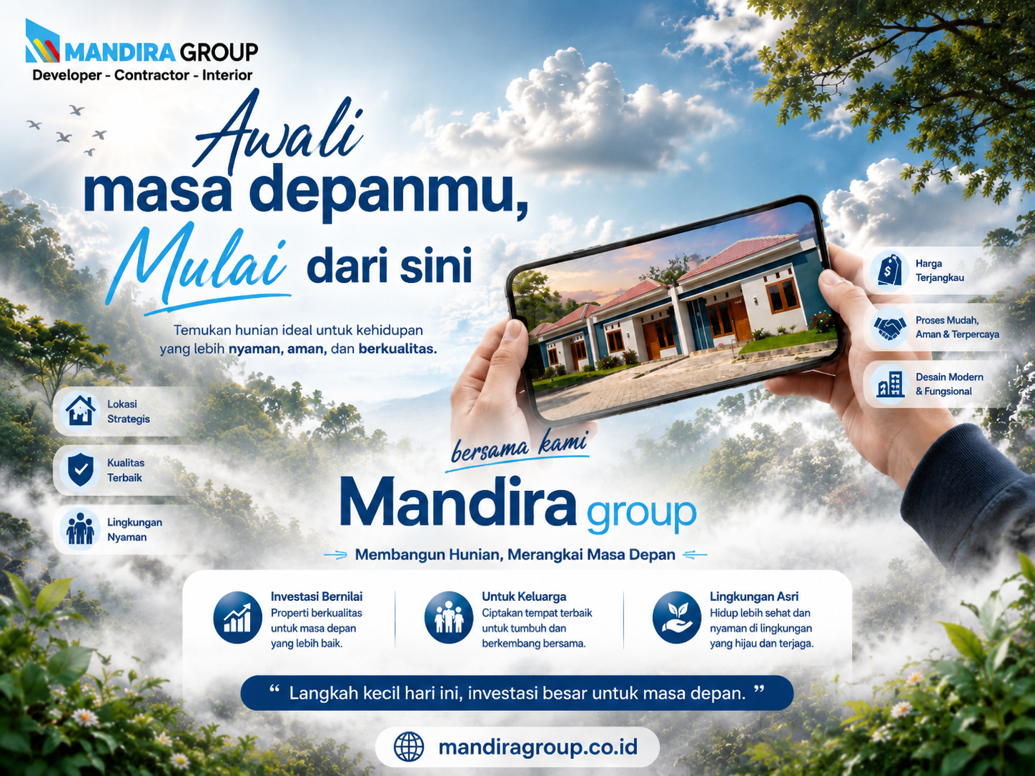 Awali Masa Depan Anda dengan Rumah Mandira Group