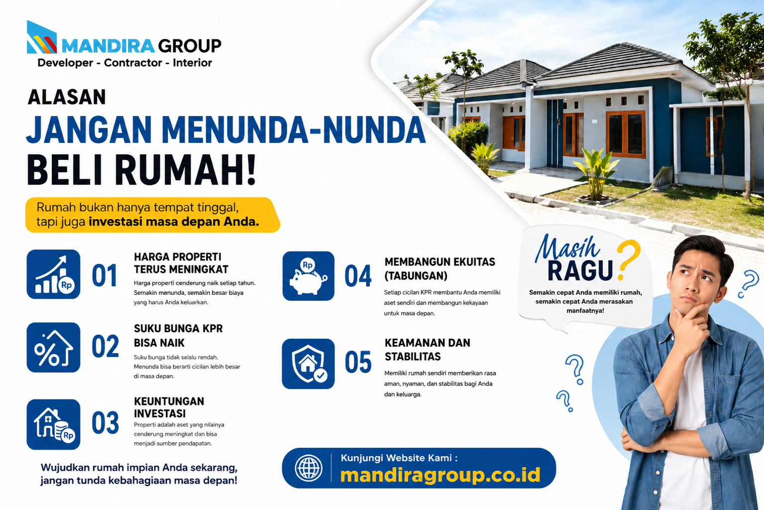 Jangan Menunda Beli Rumah Investasi Masa Depan yang Semakin Menguntungkan