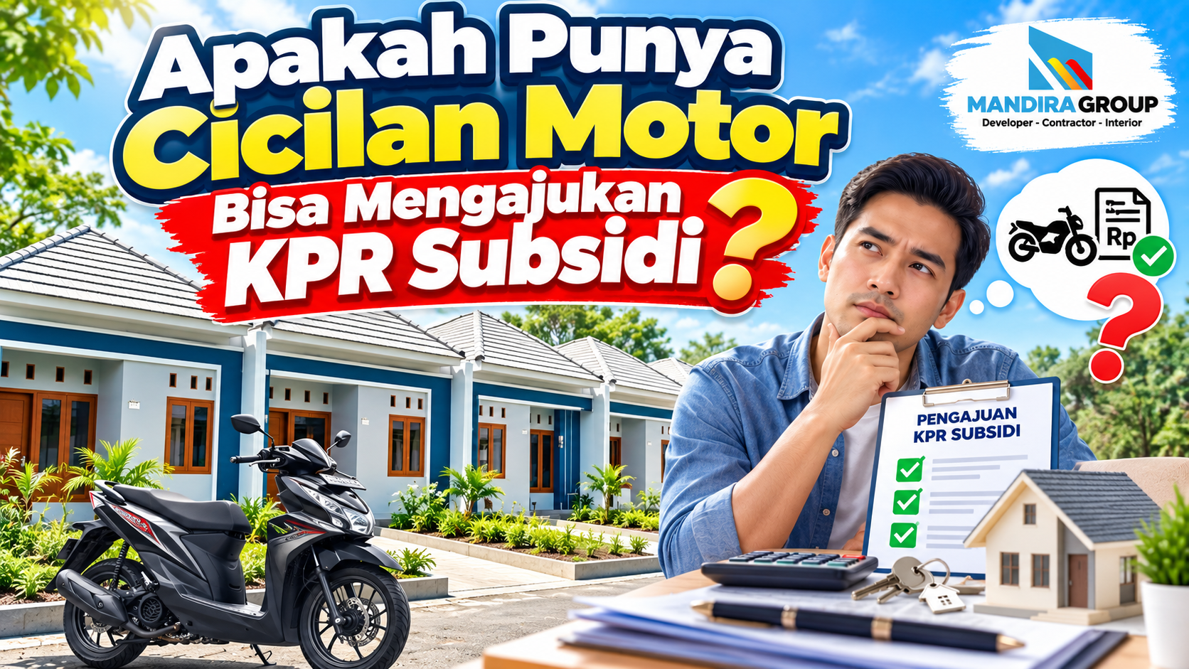 Apakah Punya Cicilan Motor Bisa Mengajukan KPR Subsidi